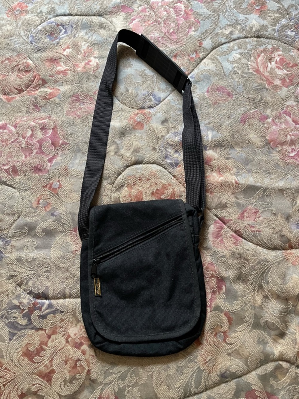 Eddie Bauer canvas hiking bag.